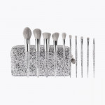 BH Cosmetics Remix Dance Brush Beat 10pc Face & Eye Brush Set w/ Bag